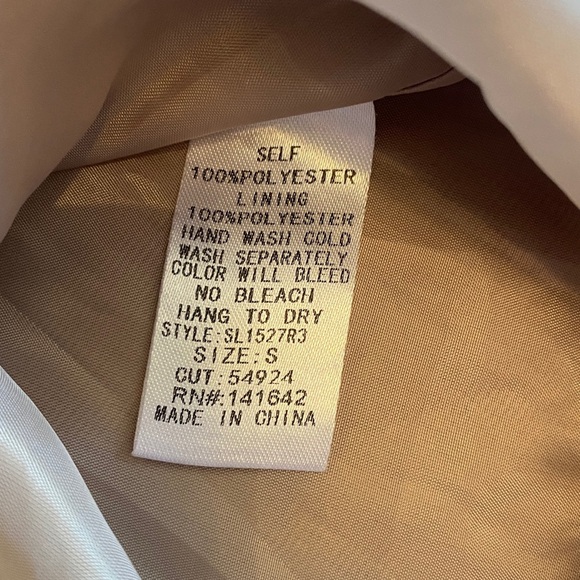 She & Sky Shaggy Tan Faux Fur Jacket/Shrug - Picture 6 of 16